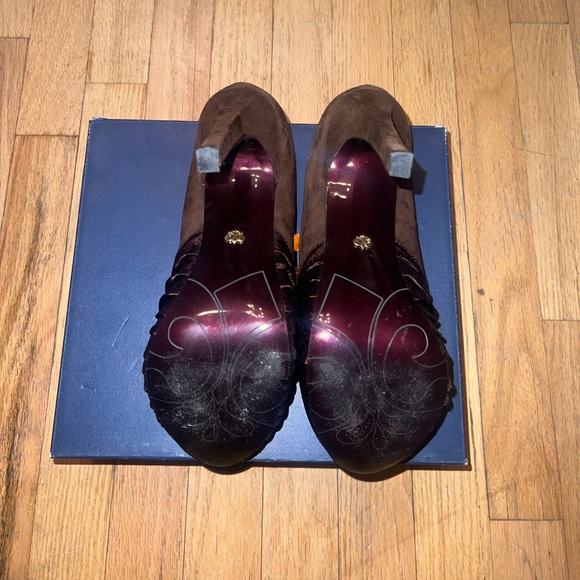 Deréon Heels Size 7 Brown - Picture 8 of 11